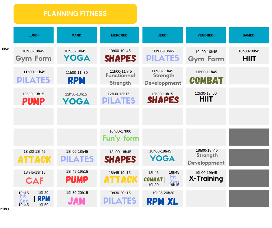 Planning fit 25-26