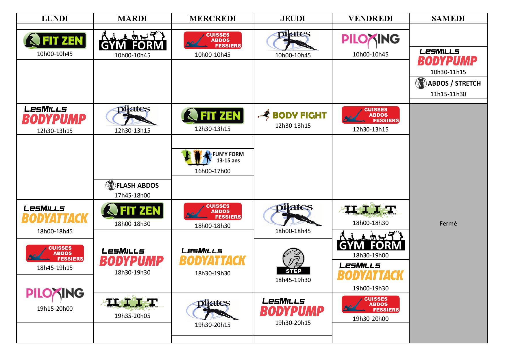 Planning fitness