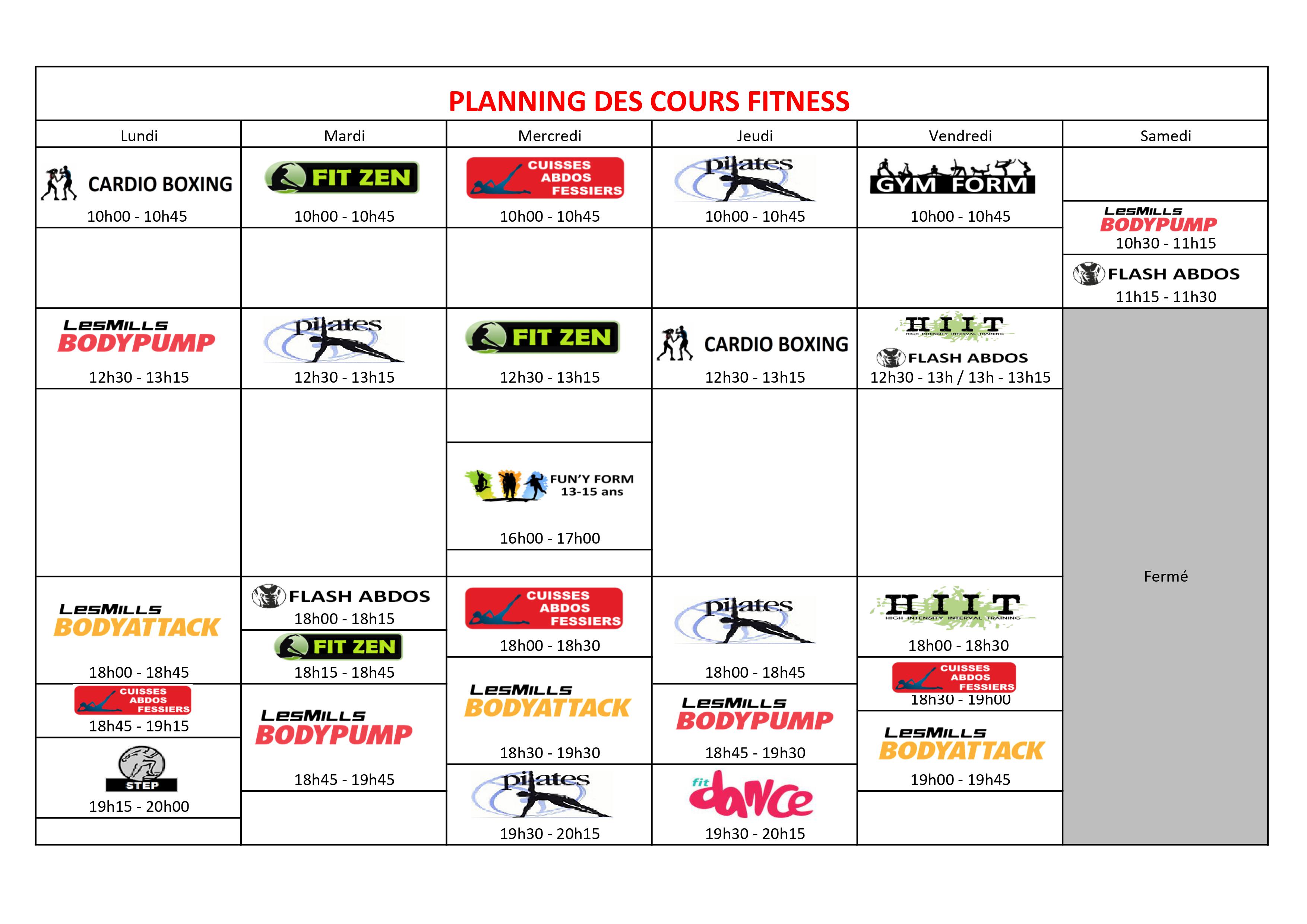 planning fitness 21-22